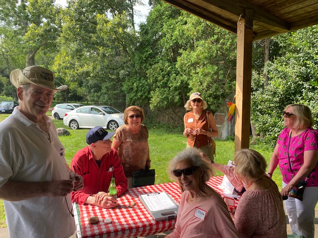 Summer picnic on L.I. Sound